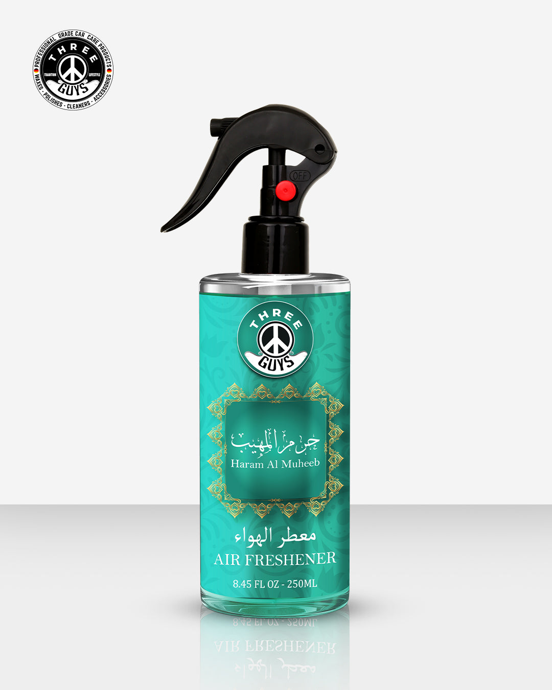 Haram Al Muheeb Air Freshener Spray | Arabic Fragrance Car & Room Freshener | THREE GUYS