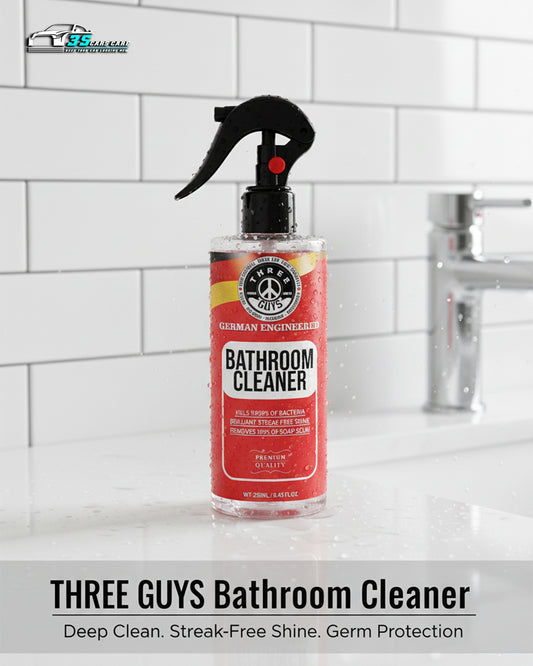 Bathroom Cleaner – Powerful Germ-Killing & Soap Scum Remover | THREE GUYS - German Engineered