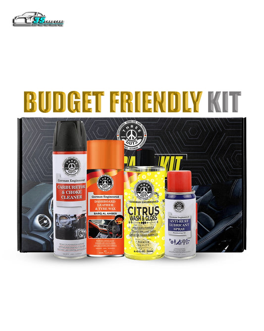 THREE GUYS Budget-Friendly Kit – Affordable Car Care Essentials