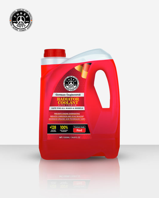 Radiator Coolant Red – Premium Grade | (OAT) Technology | THREE GUYS - German Engineered