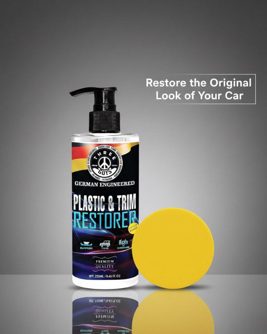 Plastic & Trim Restorer | THREE GUYS | German Engineered (250ml)