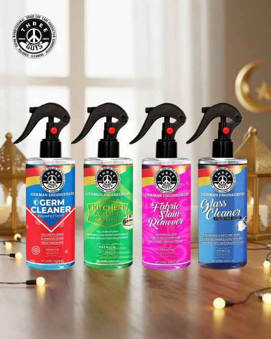 Ramadan Essential Cleaning Kit – Everyday Home Hygiene Pack | THREE GUYS