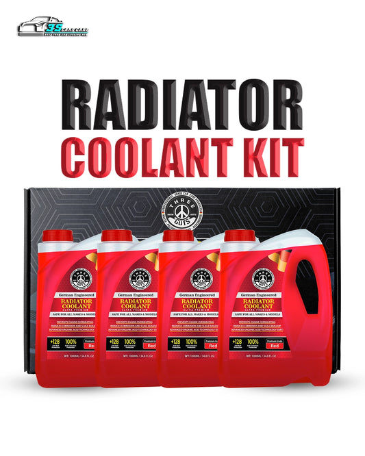 THREE GUYS Radiator Coolant Kit – Ultra Premium Grade