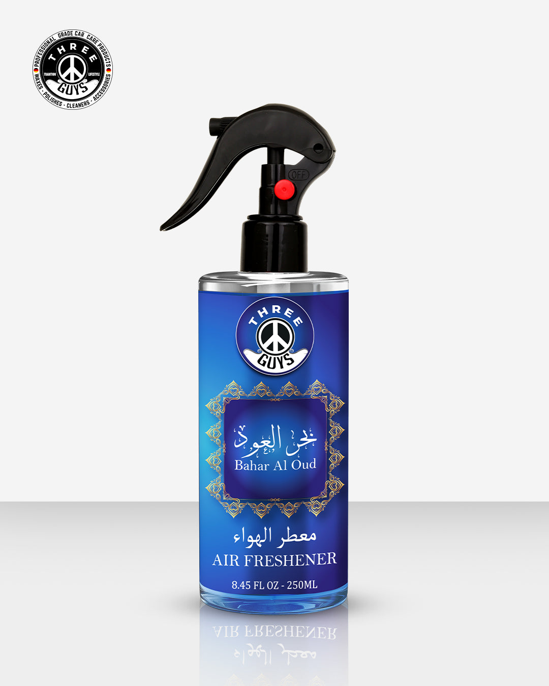 Bahar Al Oud Air Freshener Spray | Oud Fragrance Car & Room Freshener | THREE GUYS