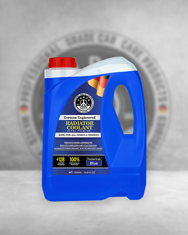 Radiator Coolant Blue – Premium Grade | (HOAT) Technology | THREE GUYS - German Engineered