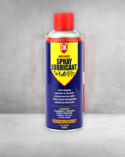 Anti-Rust Lubricant Spray – 450ml | Multi-Purpose Rust Remover & Metal Lubrication Spray for Car, Home, Machine | DK