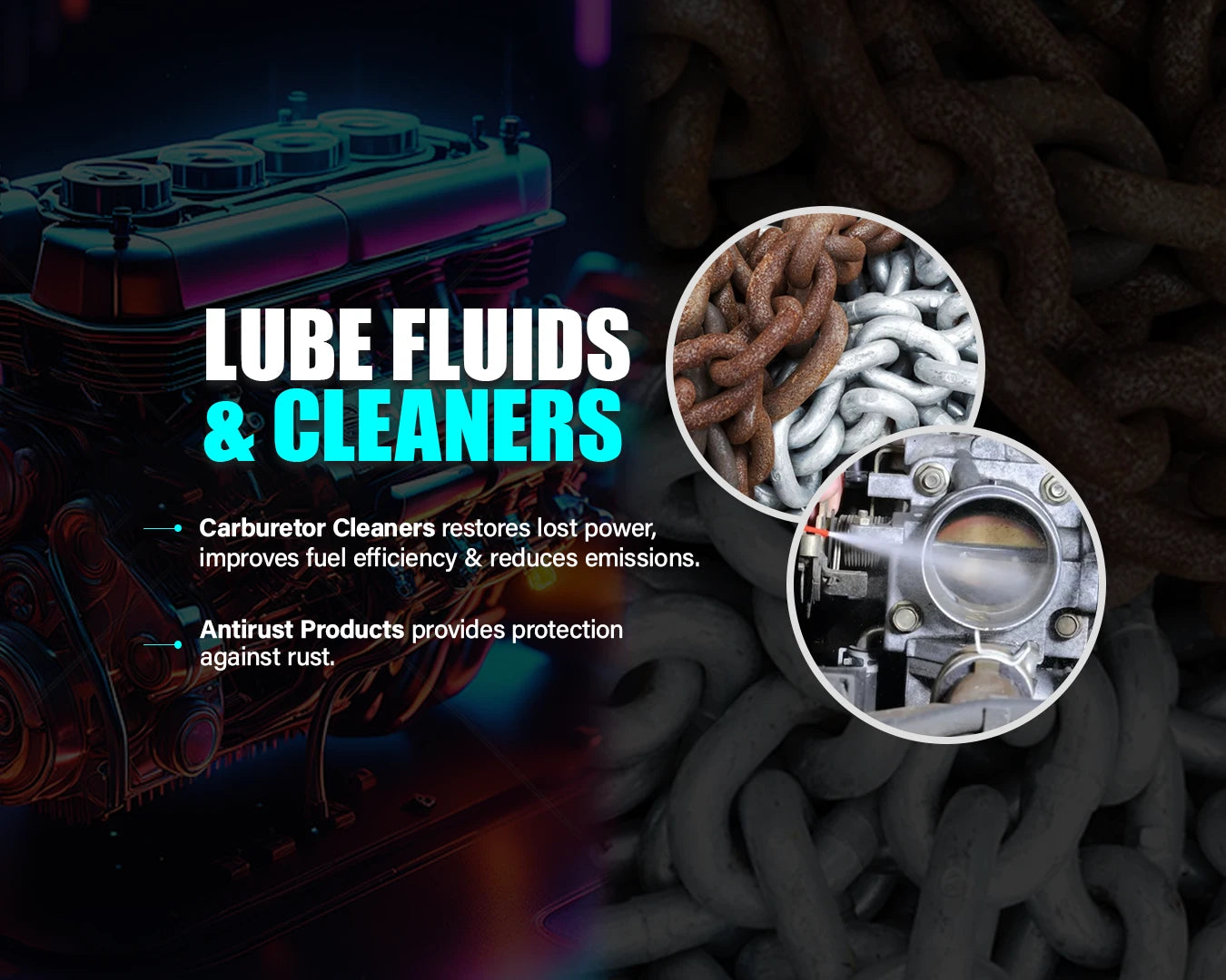 Lube Fluids & Cleansers