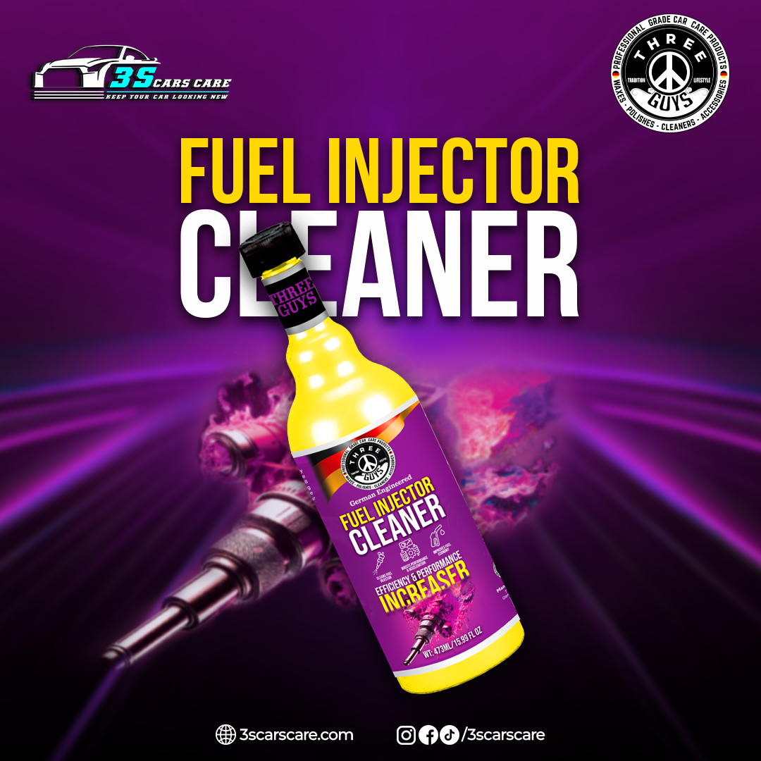 Fuel Injector Cleaner 473ml – Engine Performance & Efficiency Booster | Petrol Saver – THREE GUYS – German Engineered