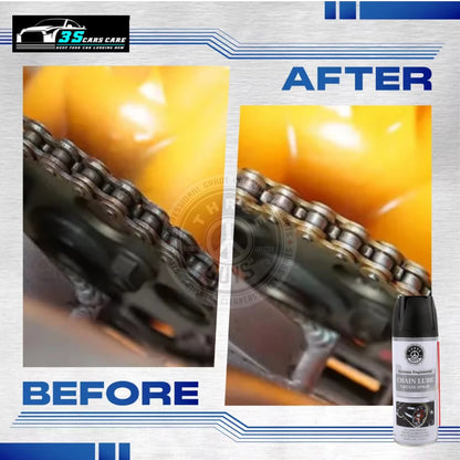 Chain Lube Grease Spray 450ml – High-Performance Lubricant for Chains, Hinges, Gears & Tools | Anti-Rust | THREE GUYS – German Engineered