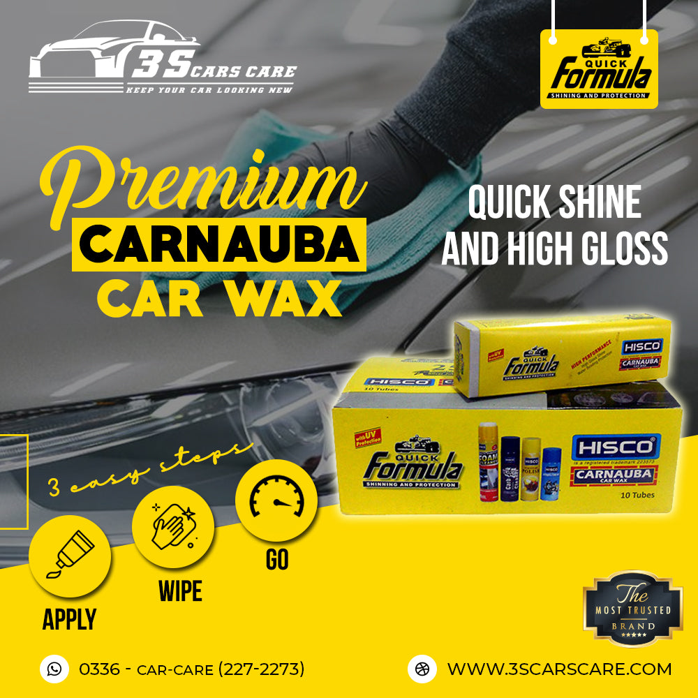 Premium Carnauba Car Wax - FORMULA