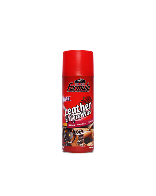 Leather & Tyre Wax - Rose - Dashboard Polish - 450ml - FORMULA
