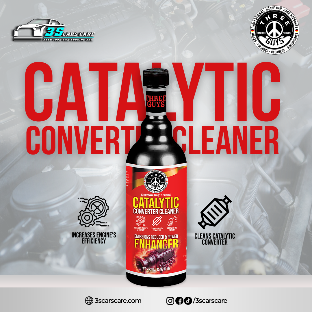 Catalytic Converter Cleaner – 473ml – THREE GUYS - German Engineered