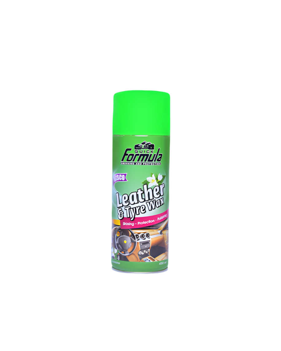 Leather & Tyre Wax - Jasmine | Dashboard Polish - 450ml - FORMULA