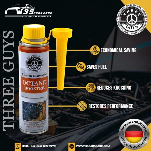 Octane Booster – 320ml – THREE GUYS - German Engineered