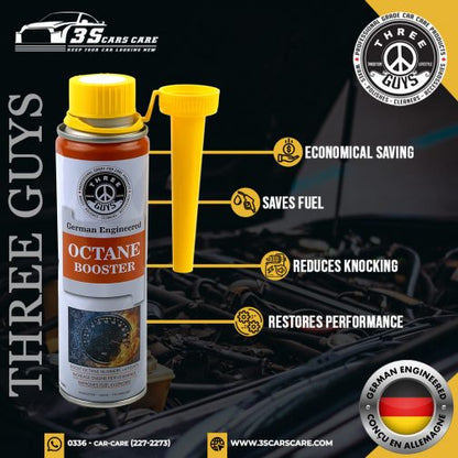 Octane Booster – 320ml – THREE GUYS - German Engineered