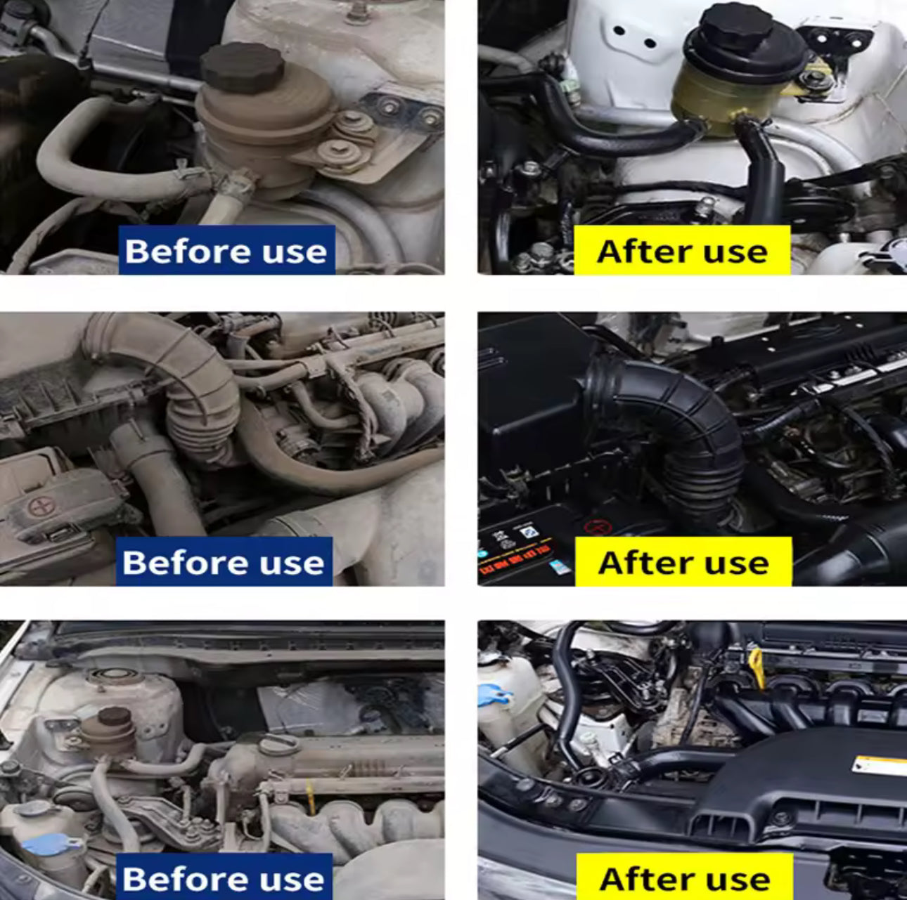 Engine Surface Degreaser 650ml – Heavy-Duty Foaming Cleaner | THREE GUYS | German Engineered