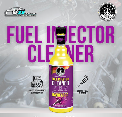 Fuel Injector Cleaner 473ml – Engine Performance & Efficiency Booster | Petrol Saver – THREE GUYS – German Engineered