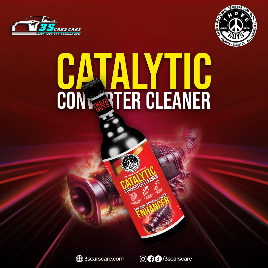 Catalytic Converter Cleaner – 473ml – THREE GUYS - German Engineered