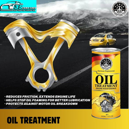 Oil Treatment - Engine Maintenance - 443ml | THREE GUYS - German Engineered