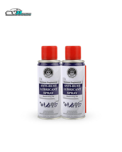 Anti-Rust Lubricant Spray - 200ml | Penetrating Oil, Rust Remover & Multi-Purpose De-Rust Spray | THREE GUYS - German Engineered