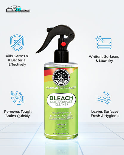 Multipurpose Cleaner with Bleach – Disinfects & Removes Tough Stains
 | THREE GUYS - German Engineered
