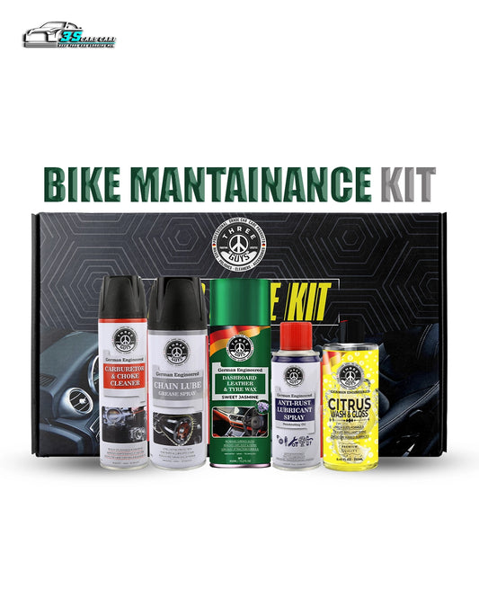 THREE GUYS – BIKE MAINTENANCE KIT | Complete Motorcycle Care
