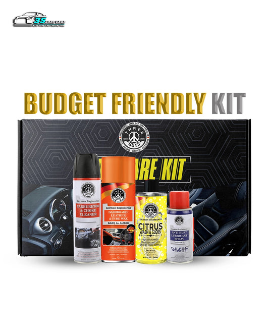 THREE GUYS Budget-Friendly Kit – Affordable Car Care Essentials
