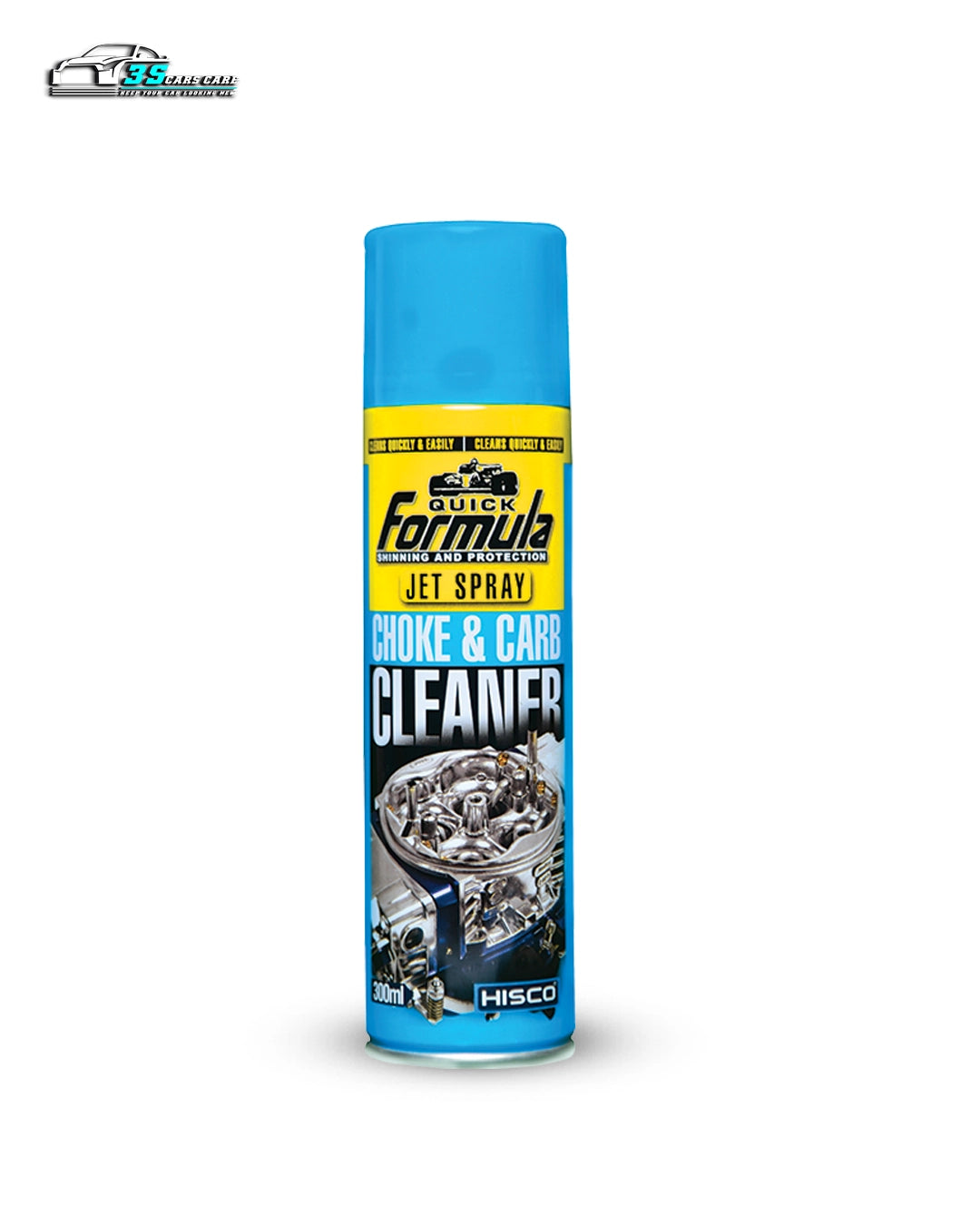Carburetor + Choke & Parts Cleaner Spray – 300ml | High-Performance Degreaser | FORMULA