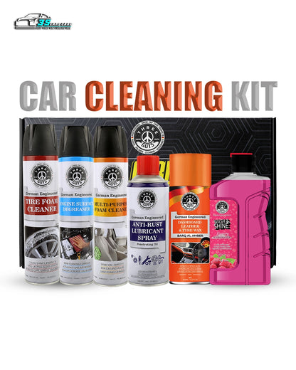 THREE GUYS CAR CLEANING KIT - Complete Cleaning Solution At A Discounted Price