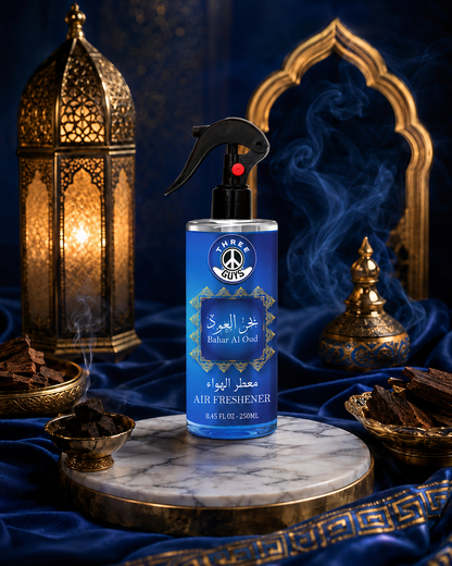 Bahar Al Oud Air Freshener Spray | Oud Fragrance Car & Room Freshener | THREE GUYS