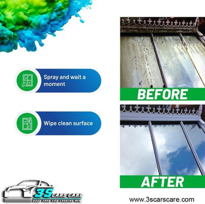 FORMULA Clear Vision Glass Cleaner – Streak-Free Shine – 500ML | HISCO