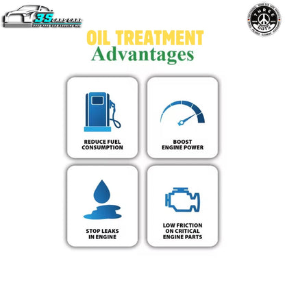 Oil Treatment - Engine Maintenance - 443ml | THREE GUYS - German Engineered
