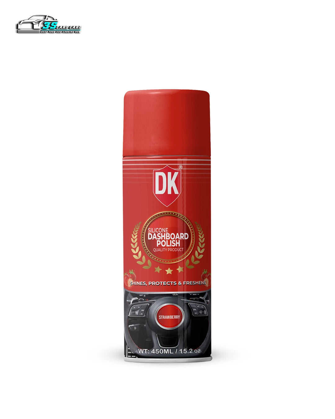 Silicone Dashboard Polish - Strawberry - DK