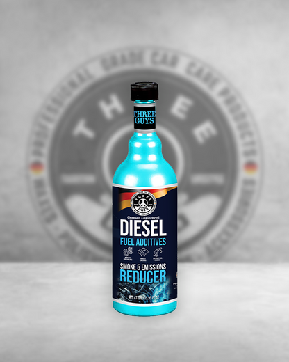 Diesel Fuel Additive – Reduces Emissions, Improves Performance & Fuel Economy – 473ml | THREE GUYS – German Engineered