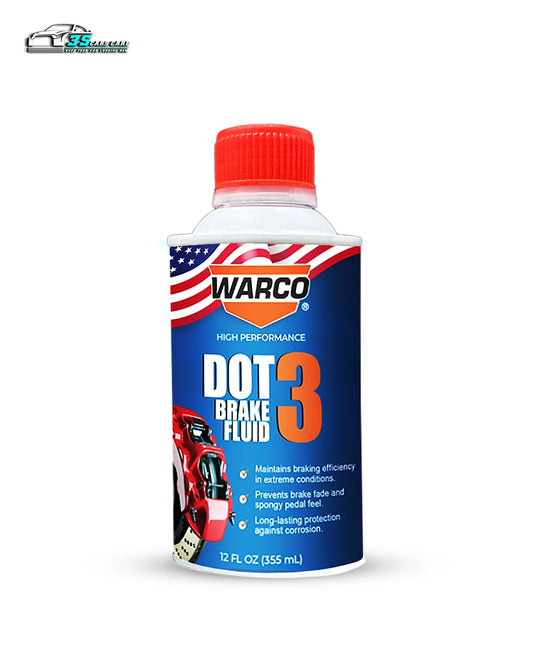 DOT3 Brake Fluid - 355ml - WARCO