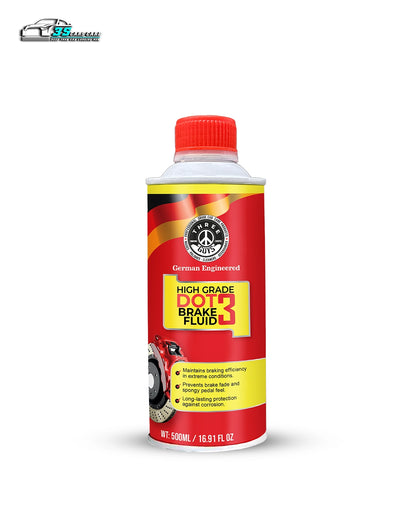 High Grade Brake Fluid DOT 3 | Heavy-Duty, Non-Petroleum Based – THREE GUYS - German Engineered