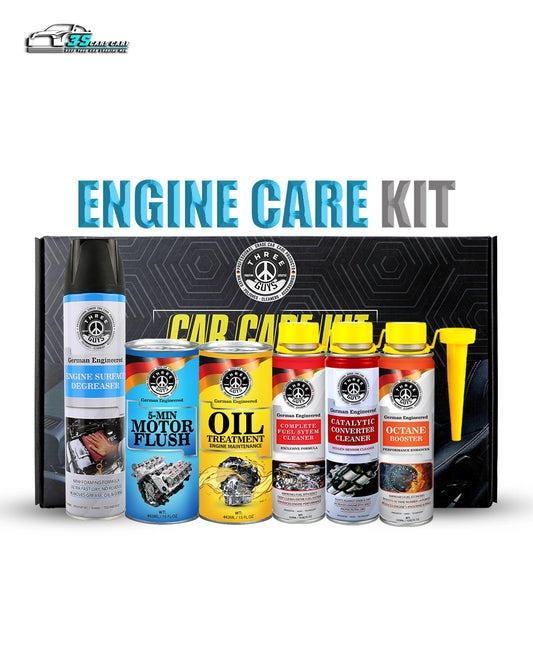 THREE GUYS Engine Care Kit – Complete Engine Performance & Maintenance Solution