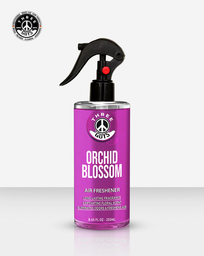Orchid Blossom Air Freshener Spray | Floral Car & Room Freshener | THREE GUYS