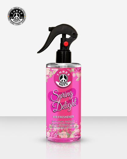 Spring Delight Air Freshener Spray | Floral Car & Room Freshener | THREE GUYS