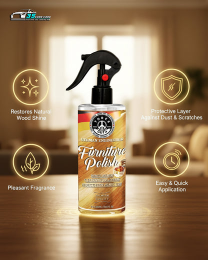 Furniture Polish – Wood Cleaner & Shine Protector | THREE GUYS - German Engineered