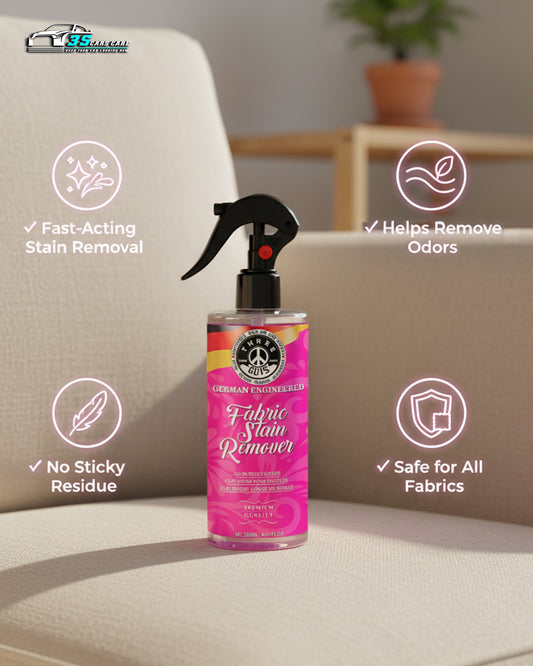 Fabric Stain Remover – Fast-Acting Cleaner for Carpets & Upholstery | THREE GUYS - German Engineered