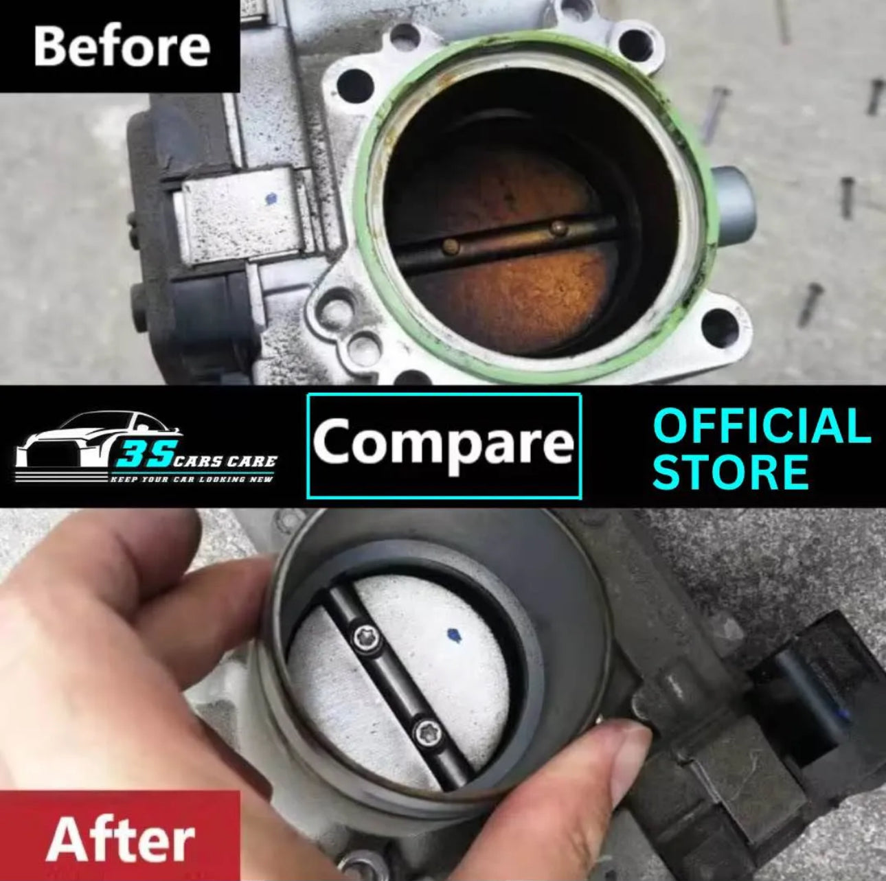 Carburetor + Choke & Parts Cleaner Spray – 550ml | High-Performance Degreaser | FORMULA