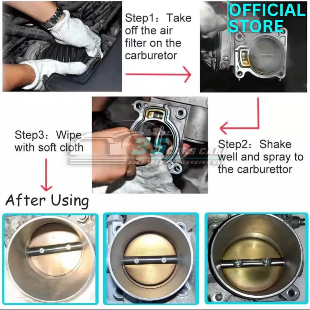 Injector & Choke Cleaner – 100ml | Powerful Jet Spray | Engine Carbon & Gum Remover DK