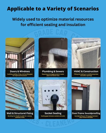 PU Foam Sealant 800ml – Insulate, Seal & Protect | THREE GUYS - German Engineered