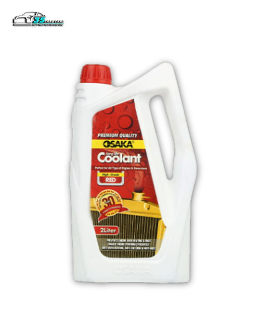 Long Life Coolant - HIGH GRADE RED - 2 Litre - OSAKA