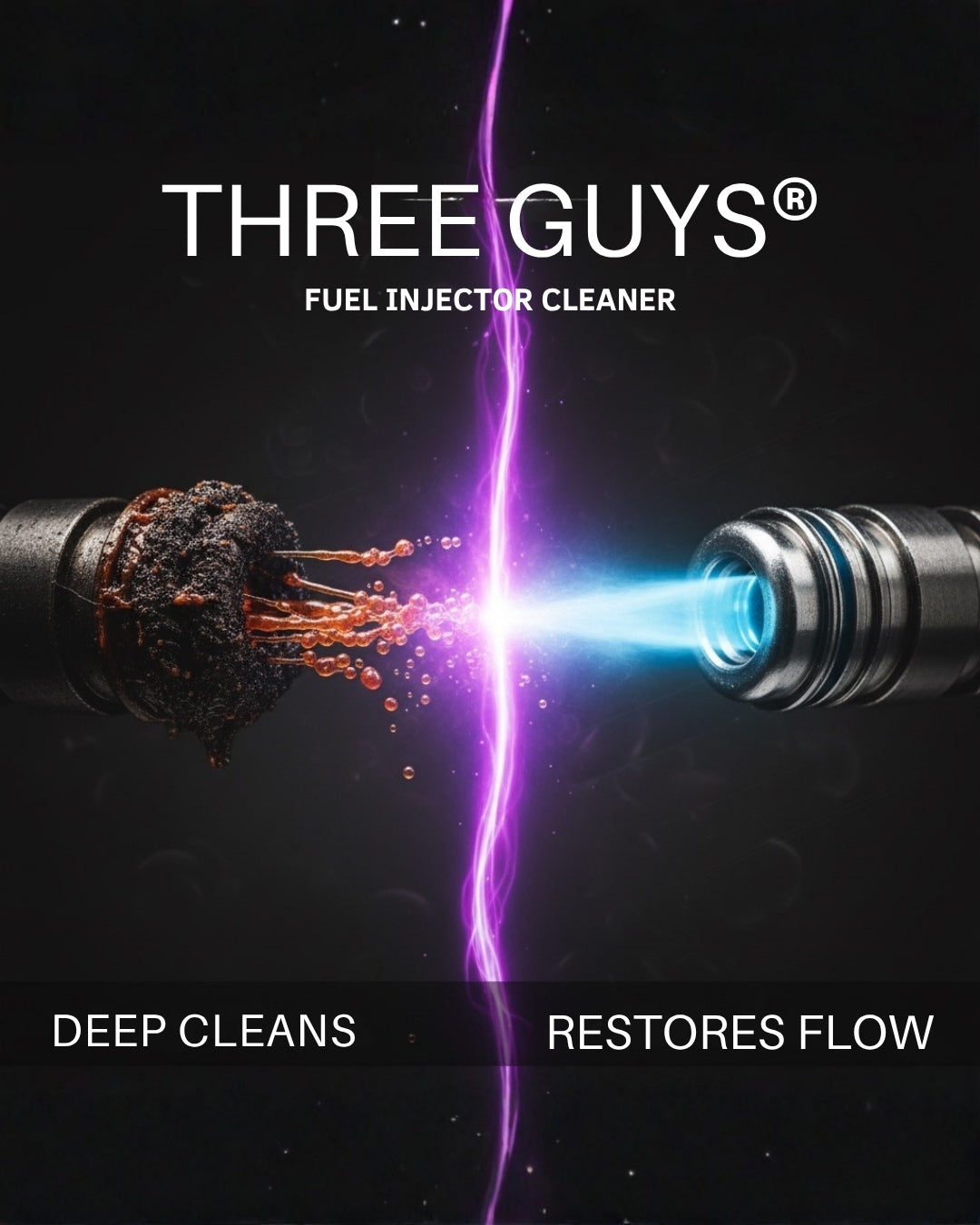 Fuel Injector Cleaner 473ml – Engine Performance & Efficiency Booster | Petrol Saver – THREE GUYS – German Engineered