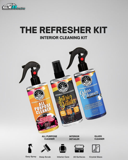 The Refresher Kit | Interior Car Cleaning Kit by THREE GUYS