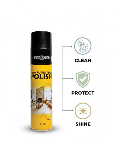 Furniture Polish | Wood Cleaner & Protector Spray (650ml) - BOTNY