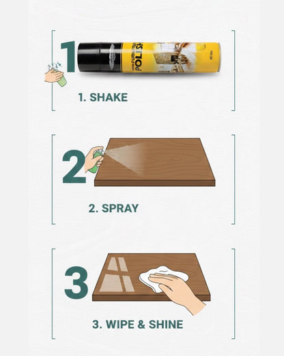 Furniture Polish | Wood Cleaner & Protector Spray (650ml) - BOTNY