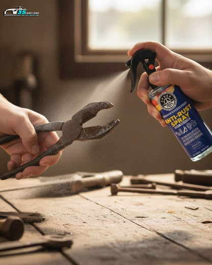 Anti-Rust Spray | Rust Remover & Corrosion Protector (Premium Quality) | THREE GUYS | German Engineered (250ml)